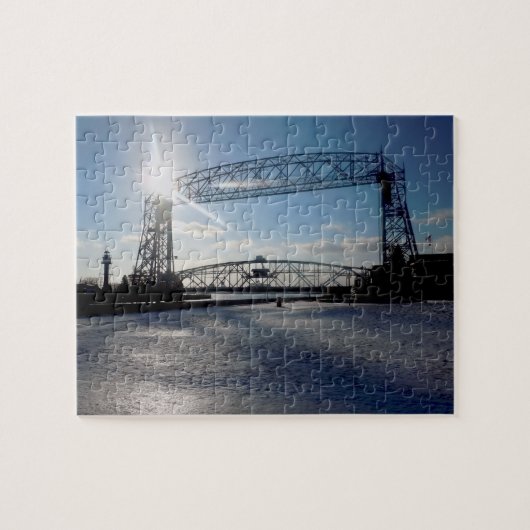 Puzzle du pont élévateur de Duluth Minnesota (Horizontal)