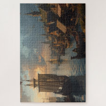 Puzzle du port viking