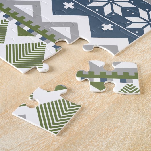 Puzzle du pull d'hiver (Côté)