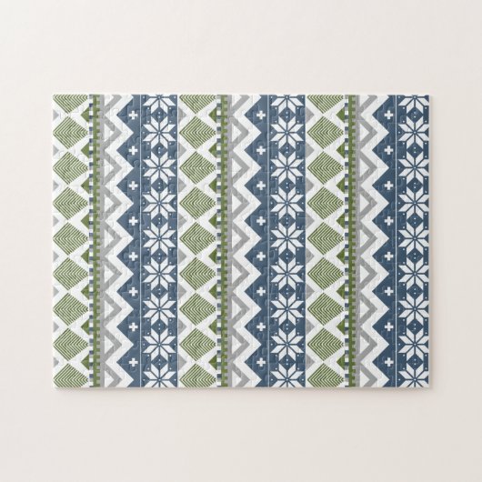 Puzzle du pull d'hiver (Horizontal)
