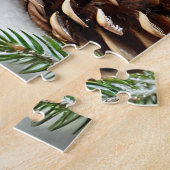 Puzzle du Raton Laveur de Noël (Côté)