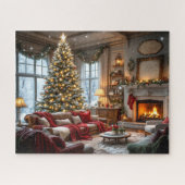 Puzzle du salon de Noël (Horizontal)