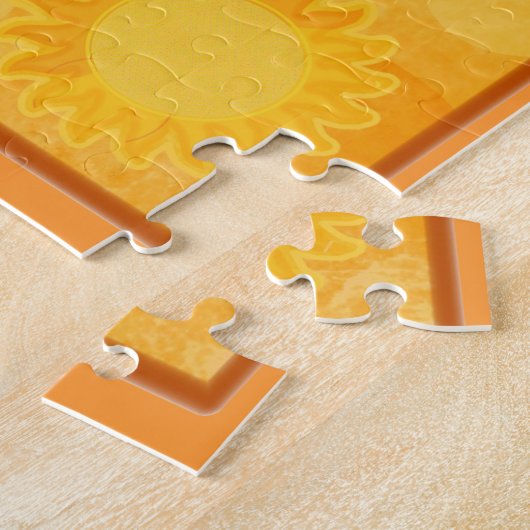 Puzzle du soleil céleste (Côté)