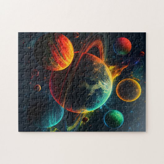 Puzzle du système solaire (Horizontal)