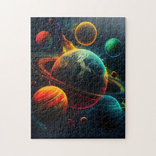 Puzzle du système solaire (Vertical)