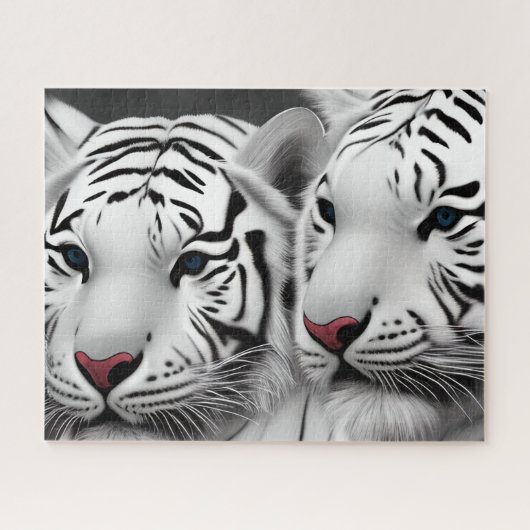 Puzzle du Tigre Blanc (Horizontal)