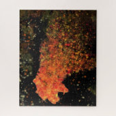 Puzzle du Tigre de l'Espace - Peinture (Vertical)