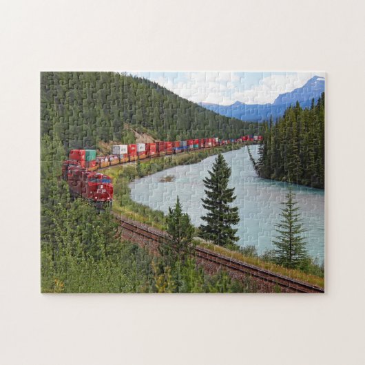 Puzzle du train de courbe de Morant (Horizontal)
