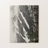 Puzzle du Vermont de neige de bâti (Vertical)