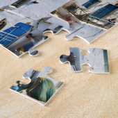 Puzzle du village côtier (Côté)
