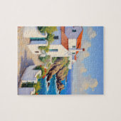 Puzzle du village côtier portugais (Horizontal)