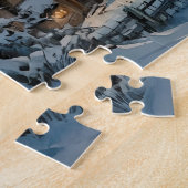 Puzzle du village d'hiver (Côté)