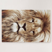 Puzzle du visage de lion (Horizontal)