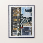 Puzzle Dubaï - Burj Khalifa - tour de la marina - (Vertical)