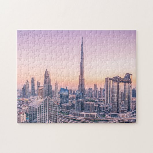 Puzzle Dubaï Émirats arabes unis Asie Burj Khalifa (Horizontal)