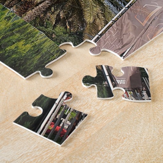 Puzzle Dubai Frame building which located à Zabeel Park (Côté)