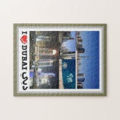 Puzzle Dubaï - I Love - (Horizontal)