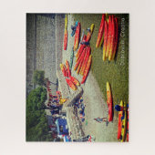 Puzzle Dubrovnik Croatie West Wall Holiday (Vertical)