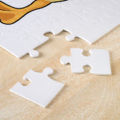 Puzzle Duck at Swimming with Swimming goggles (Côté)