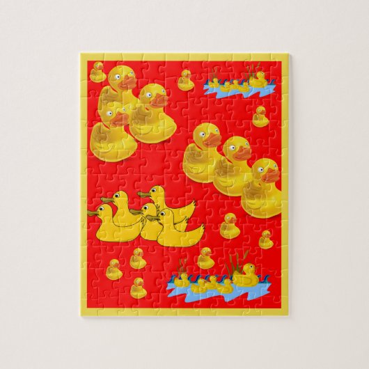 Puzzle Duck Jigsaw (Vertical)