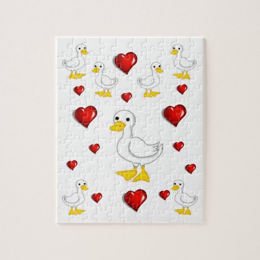 Puzzle Duck Jigsaw (Vertical)