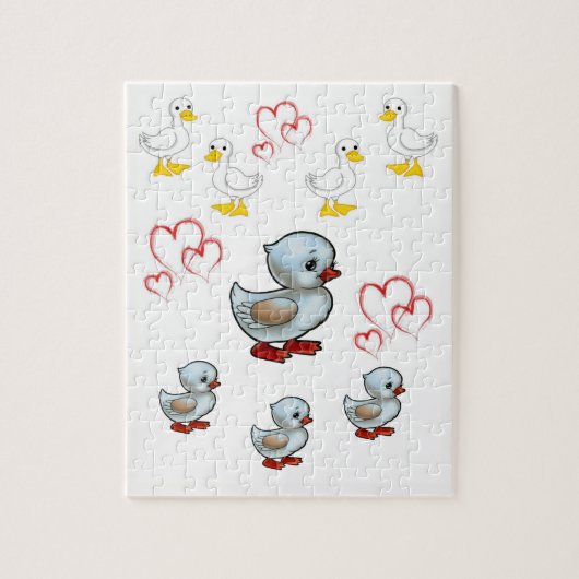 Puzzle Duck Jigsaw (Vertical)