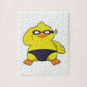 Puzzle Duck with Sung (Vertical)