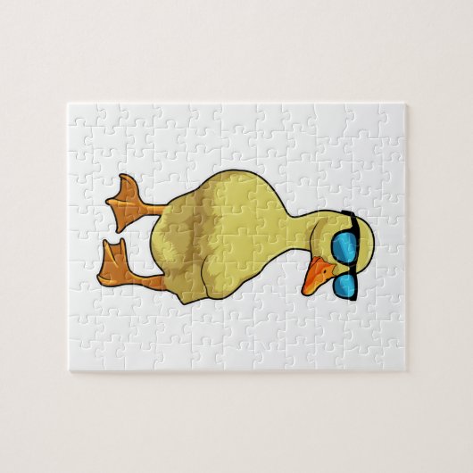 Puzzle Duck with Sung (Horizontal)