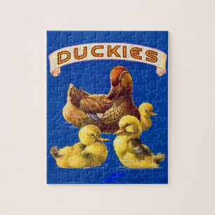 Puzzle Duckies des années 1930