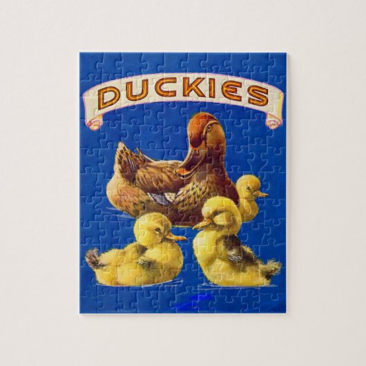 Puzzle Duckies des années 1930 (Vertical)