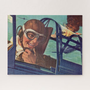 Puzzle duel de 2ÈME GUERRE MONDIALE des années 1940 dan