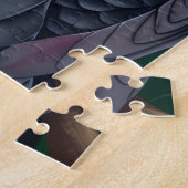 Puzzle Duet de kakis-baies de perroquet gris africain (Côté)