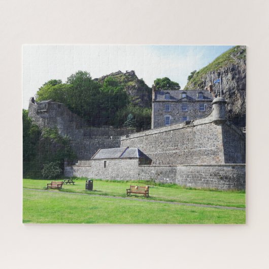 Puzzle Dumbarton Castle, Dumbarton Rock Voyage /Écosse (Horizontal)