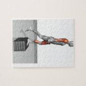 Puzzle Dumbbell Step Up 4 (Horizontal)