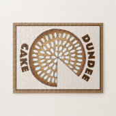 Puzzle Dundee Cake Scotland Scotland Food Fruit Cake (Horizontal)