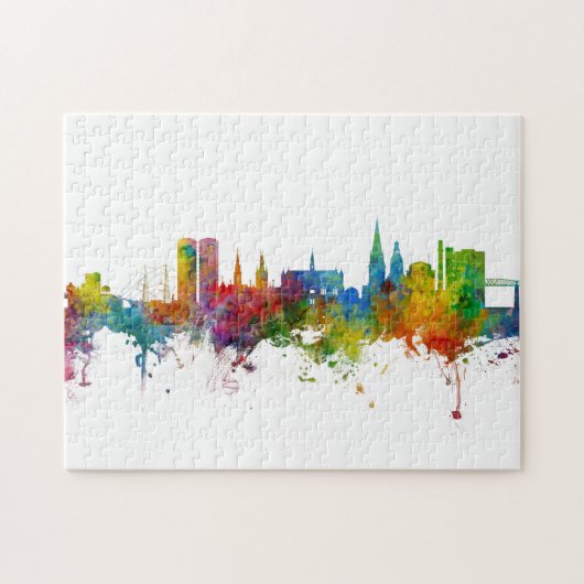 Puzzle Dundee Scotland Skyline (Horizontal)