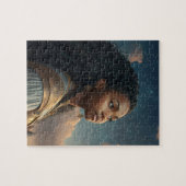 Puzzle d'une jeune fille ciel regarder (Horizontal)