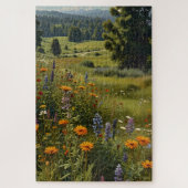 Puzzle d'une prairie de fleurs sauvages (Vertical)
