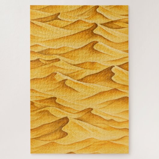 Puzzle Dunes de sable doré du désert (Vertical)