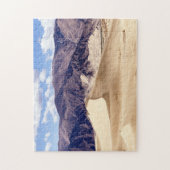 Puzzle Dunes de sable près du monastère de Samye - Tibet (Vertical)