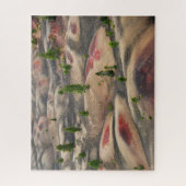 Puzzle Dunes peintes dans le Parc national volcanique de (Vertical)