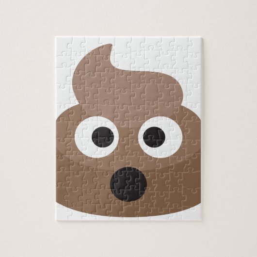 Puzzle Dunette choquée hilare d'Emoji (Vertical)