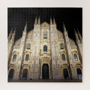 Puzzle Duomo di Milano à la nuit - 20x20 - 676 pcs.