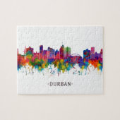 Puzzle Durban Afrique du Sud Skyline (Horizontal)