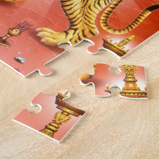 Puzzle Durga Tiga, déesse hindoue (Côté)