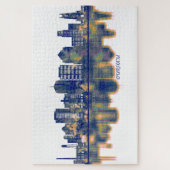 Puzzle Durham Skyline (Vertical)