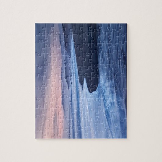 Puzzle Dusk At Moonstone Beach (Vertical)