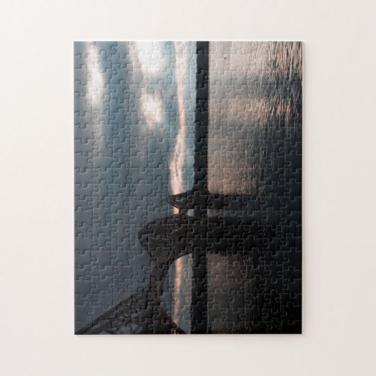 Puzzle Dusk, Forth Rail Bridge et Firth of Forth, Fife (Vertical)