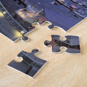 Puzzle Dusk sur Bell Harbour à Seattle, Washington. (Côté)