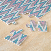 Puzzle Dusty rose et bleu iKat (Côté)